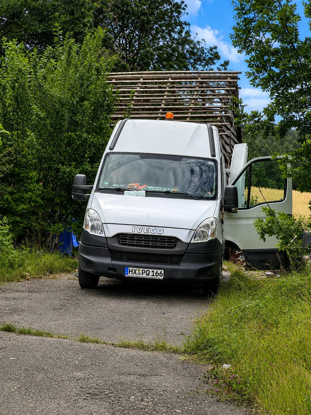 Sicherer Möbeltransport und Umzug mit dem RÄUMIX Einsatztransporter Iveco Daily